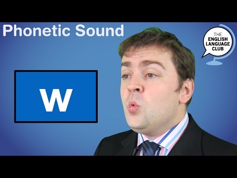 The /w/ Sound