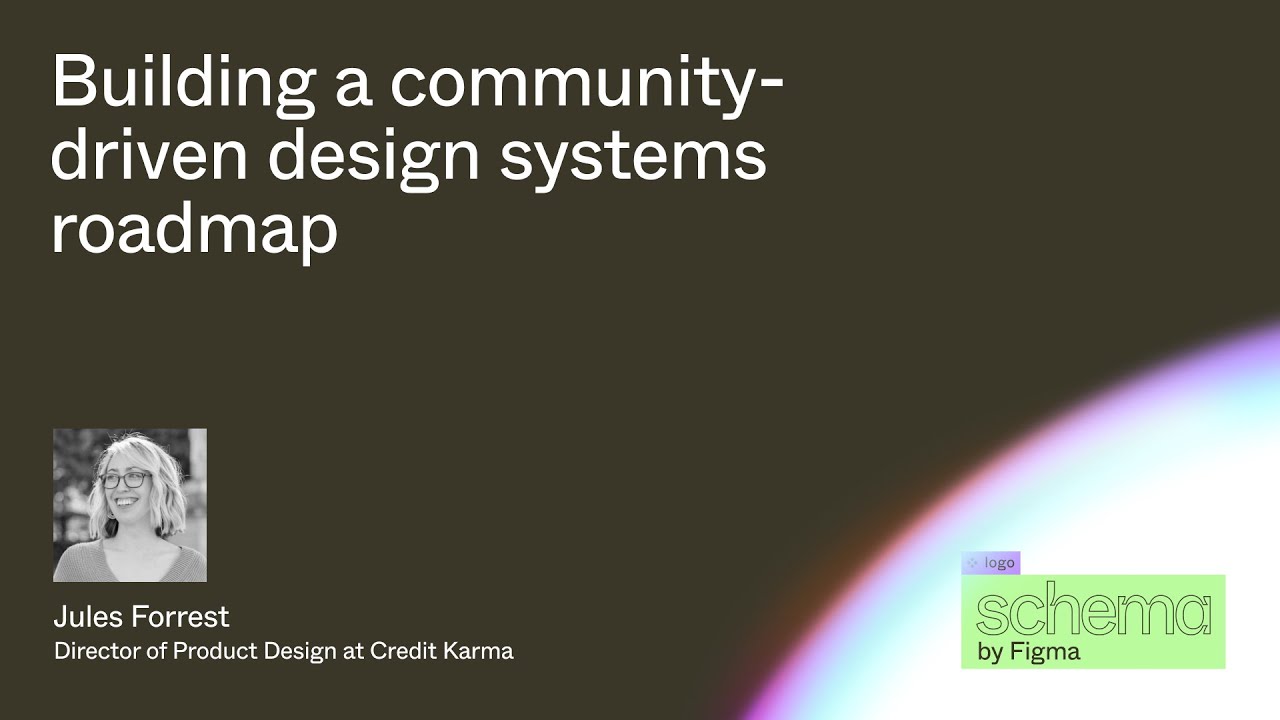 Designing a community-driven design systems roadmap - YouTube