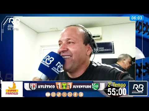 Ronair Mendes narrando os Gols - Atlético-GO 2 x 1 Juventude | Brasileiro Série A