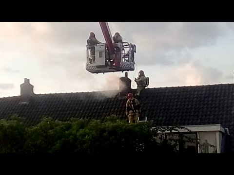 [Middelbrand] Schoorsteenbrand Oudendijk 12/04/19