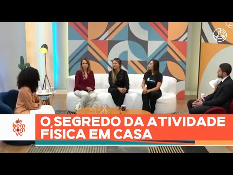Como FAZER EXERCÍCIO físico EM CASA e VENCER a FALTA DE MOTIVAÇÃO | De Bem Com Você (04/08/25)