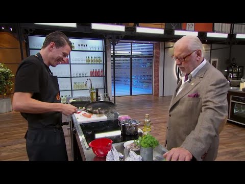 Simon ger Leif svar på tal - och får applåder - Sveriges mästerkock (TV4)