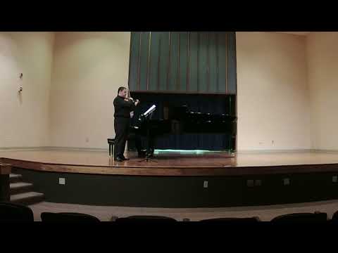 Ernst Mahle - Sonata (1980) para violino e piano - 3rd