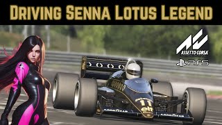 Behind Ayrton Senna's Wheel at the Nordschleife #assettocorsa #nordschleife #senna #ps5