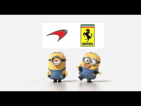Mclaren vs Ferrari Version Minions