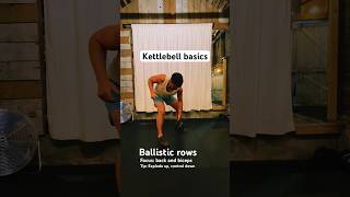 Kettlebell basics: Ballistic Row #fitness #kettlebell #howto