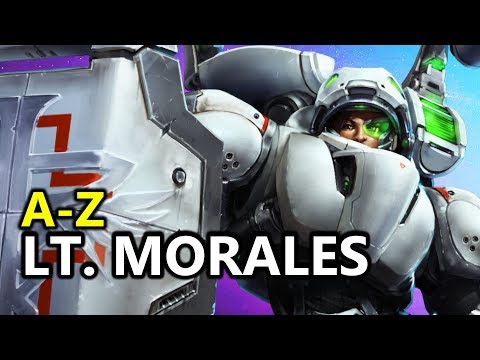 ♥ A - Z Lt. Rosa Morales - Heroes of the Storm (HotS Gameplay)