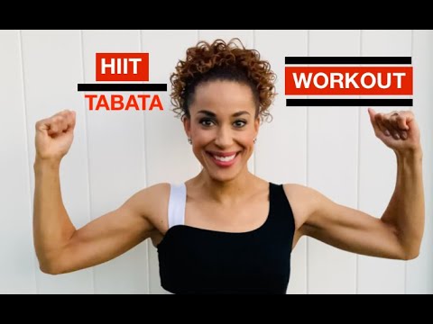 HIIT TABATA WORKOUT 💪🏽 No Equipment - Workout To Burn Calories - High Intensity Interval Training