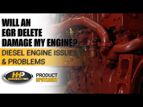 Will an EGR Delete cause damage to my Diesel Engine?
