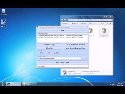 Photoshop Save Each Layer As A Separate File Software