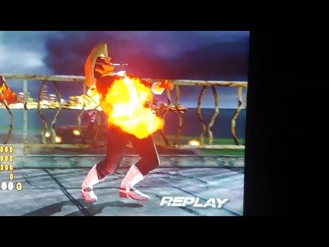 Tekken 5 Dark Ressurection Yoshimitsu Sword Smash on Julia Alternate Ko Ryona