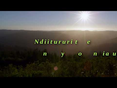 Njukite Ndi Nyika (Official lyrics Video) _Ezekiel shuez