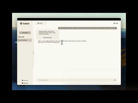 Saidar video preview