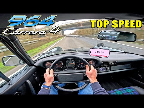 1989 Porsche 911 964 Carrera 4 // 0-100 100-200 POV & SOUND