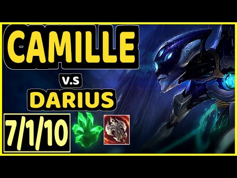 BURDOL (CAMILLE) vs DARIUS - 7/1/10 KDA TOP CHALLENGER GAMEPLAY - KR