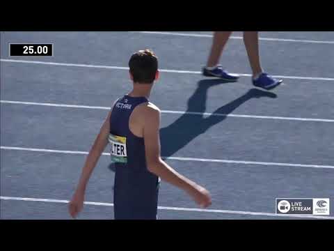 U14 Mens 200m - Heat 1 - 2018 Australian Junior Athletics Championships