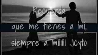 Recuerda Que Me Tienes A Mi-Gloria Trevi-letra
