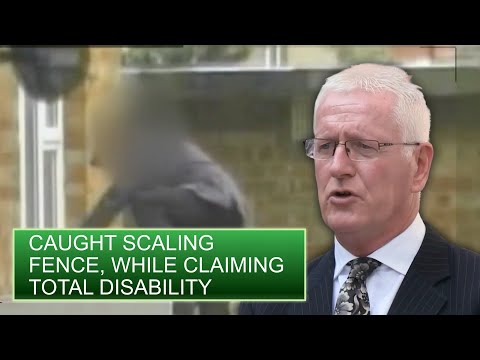 Man Scales Fence While Claiming Disability Fraud | Claimed and Shamed
