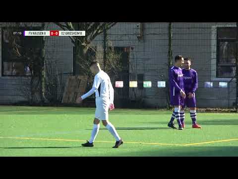 [18. Spieltag] FV 1920 Hausen II - Spvgg. 02 Griesheim II (Ganzes Spiel)