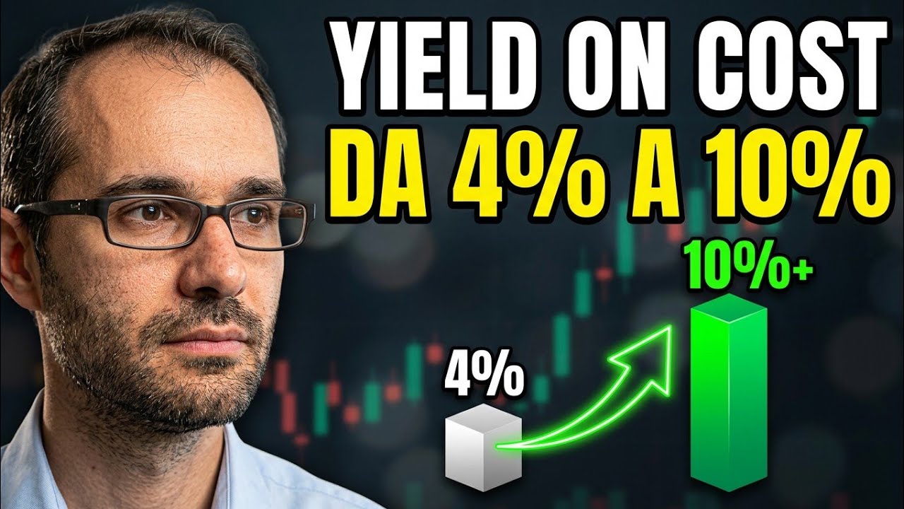 Yield on Cost spiegato semplice: Come trasformare un dividendo del 4% nel 10%