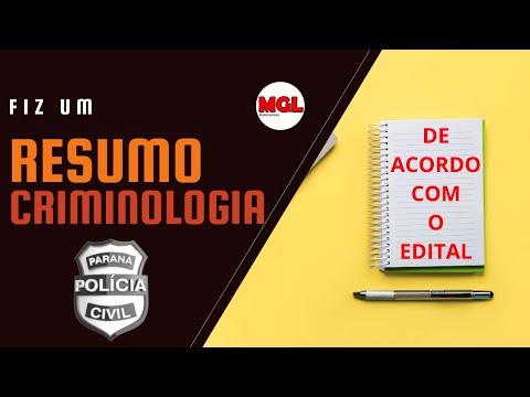 Resumo Criminologia Delta PC PR