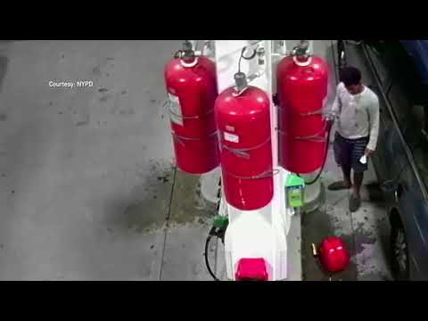NY Gas Station Fire