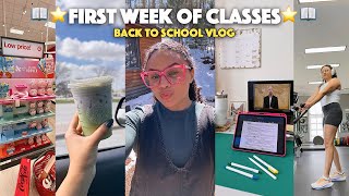 VLOG | First Week Back To School 🤓💻