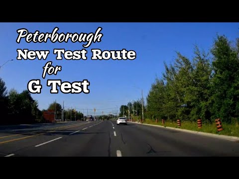 Peterborough G Test Route | New Building of Drive Test Centre in Canada | New Test Route 2024