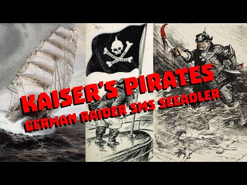 The incredible Swashbuckling Sea adventure of the #WW1 German Raider SMS Seeadler