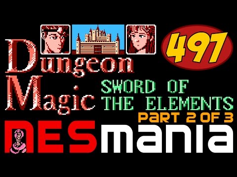 497/714 Dungeon Magic: Sword of the Elements (Part 2/3) - NESMania