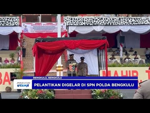 KAPOLDA BENGKULU LANTIK 219 BINTARA BARU DI SPN POLDA BENGKULU