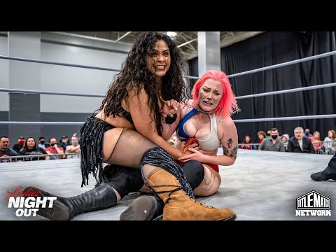Allie Kat vs Claudia Del Solis (Women's Wrestling) Ladies Night Out - Title Match Network