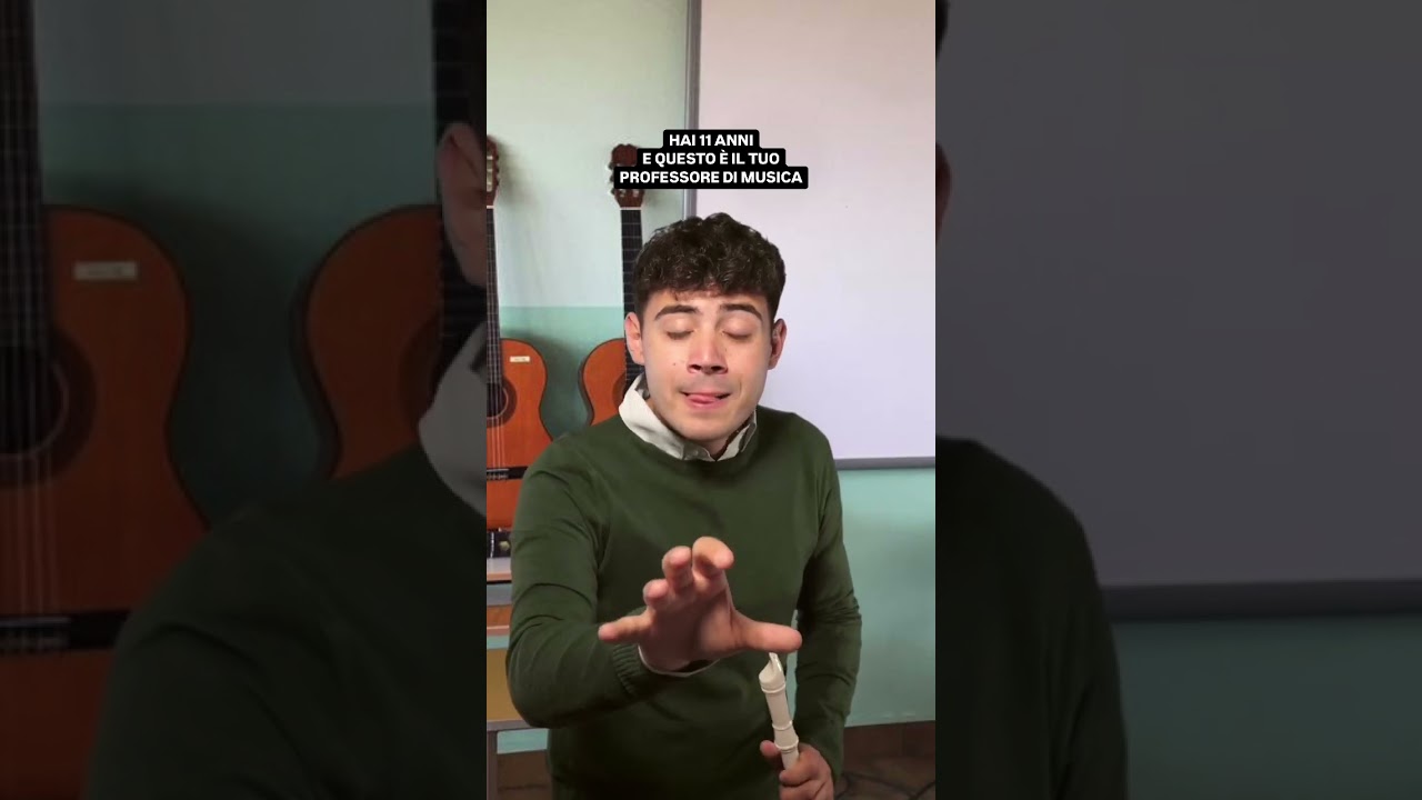 HAI 11 ANNI e questo è il TUO PROFESSORE DI MUSICA - Gabriele Vagnato