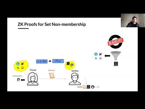 Zero-Knowledge Proofs for Set Membership Efficient Succinct Modular | Cybersecurity Seminars