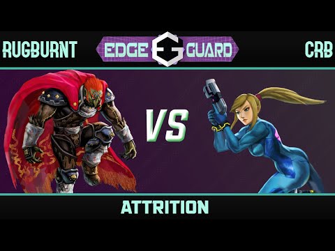 Rugburnt (Ganon, Ridley) vs EGL | CRB (Zero Suit Samus, Fox) - Edge Guard 50 Attrition Losers Semis
