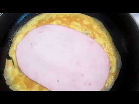 OMELETTE l POULET l FROMAGE l SIMPLE ET RAPIDE