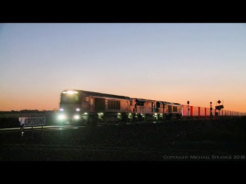 Combined SCT PM9 & 7922 Freight Train - PoathTV Australian Railways