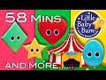 Learn With Little Baby Bum Songs About Shapes Nursery Rhymes For Babies Songs For Kids