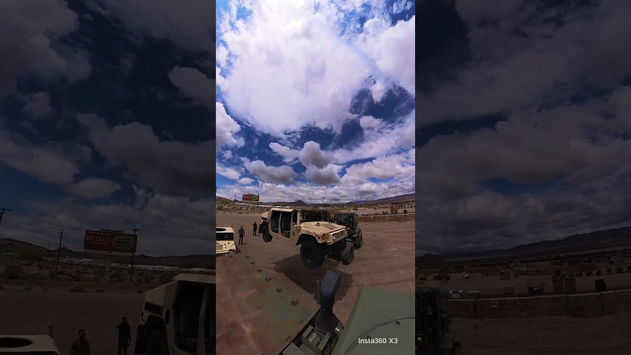 My new Humvee slantback is being loaded in America Govplanet . @govplanet #humvee #hummer #dreamcar