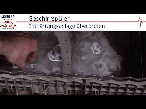 Check the water softener in your dishwasher: If detergent was added instead of salt