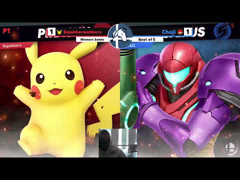 Smash at UC Davis #7 Winners Semis - Bajabberwabbers (Pikachu) vs. Choji (Samus)