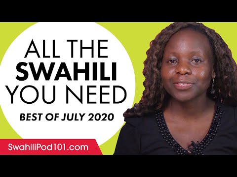 Your Monthly Dose of Swahili - Best of July 2020