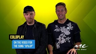 Coldplay on the &quot;Up&amp;Up&quot; Video