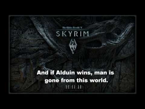 Tale of the Tongues - Skyrim (Lyrics included)