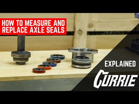 HOW TO MEASURE AND REPLACE 9 INCH AXLE SEALS | EXPLAINED