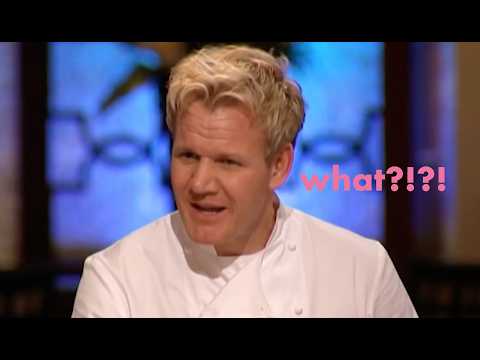 Ramsay getting more disgusted by the minute😳