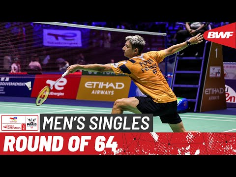 BWF World Championships 2025 | Christo Popov (FRA) [10] vs. Pui Pang Fong (MAC) | R64