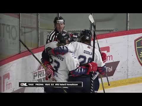Optibet hokeja līga: HK Olimp/Venta 2002 - HK Prizma spēles labākie momenti (08.12.2021)