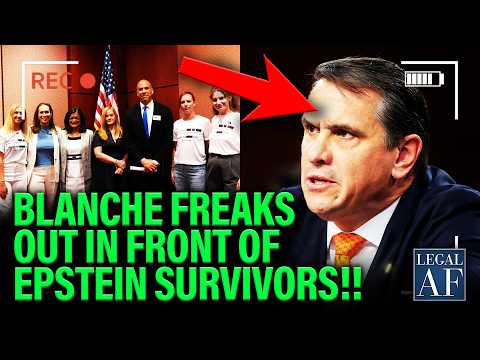 Thumbnail image for: Blanche SWEATS as Epstein Survivors CONFRONT HIM Inside Confirmation Hearing!!!