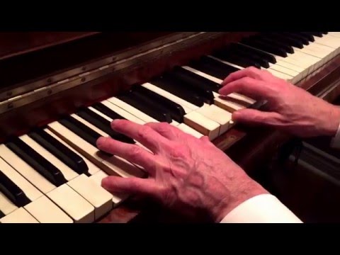 C jam blues simplified with left hand rootless chords.